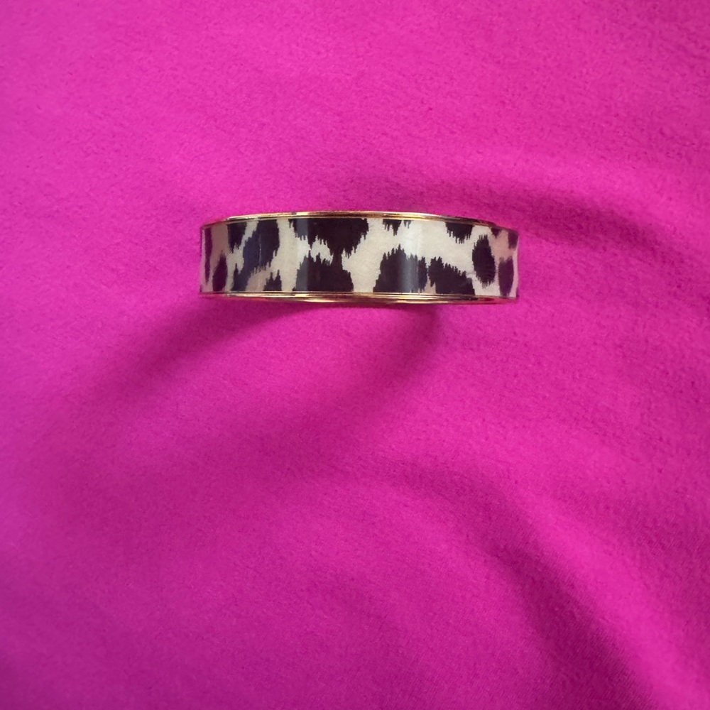 Kate Spade Leopard Bangle Bracelet - Picture 2 of 4